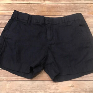 GAP Navy Linen Shorts